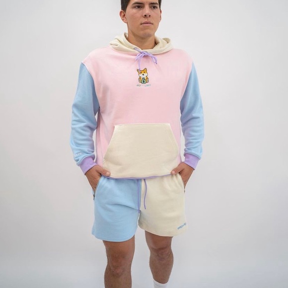 RNL x Create Supply Colour-Block Richie Shorts - Picture 7 of 7